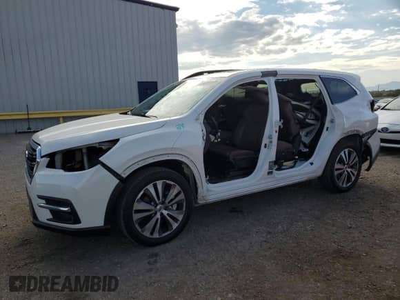 2021 Subaru Ascent Touring с VIN 4S4WMARD3M3472963, выставлен на аукционе Copart как лот 86150435 с пробегом 56 619 миль миль и Списание • Salvage title. История ставок и продаж доступна на DreamBid. Изображение 1.