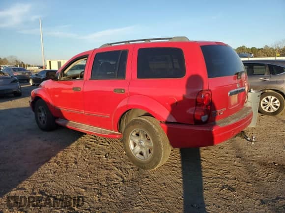 2004 Dodge Durango Limited with VIN 1D8HD58D94F147692, listed as a Copart auction lot 87744885 with 156,055 mi miles and Salvage title. Bid and sale history available at DreamBid. Image 2.