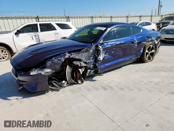 2018 Ford Mustang EcoBoost with VIN 1FA6P8TH1J5159481, listed as a Copart auction lot 81703915 with 107,750 mi miles and Salvage title. Bid and sale history available at DreamBid. Image 1.