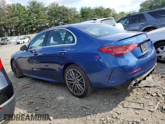 2023 Mercedes-Benz C 43 AMG с VIN W1KAF8HB0PR138222, выставлен на аукционе Copart как лот 63623915 с пробегом 48 960 миль миль и Списание • Salvage title. История ставок и продаж доступна на DreamBid. Изображение 2.
