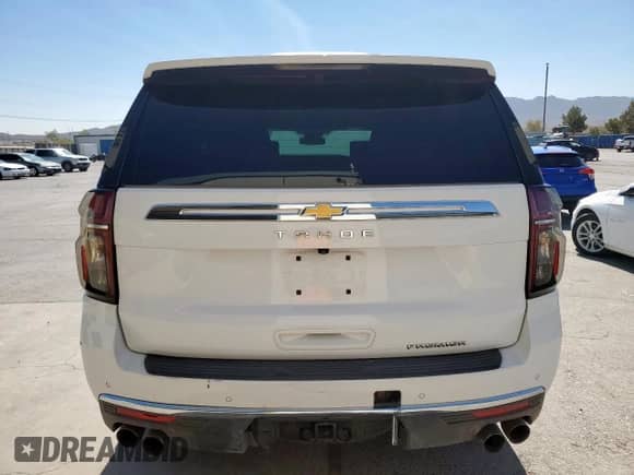 2023 Chevrolet Tahoe Premier with VIN 1GNSCSKD9PR434250, listed as a Copart auction lot 60085425 with 54,797 mi miles and Clean title. Bid and sale history available at DreamBid. Image 6.