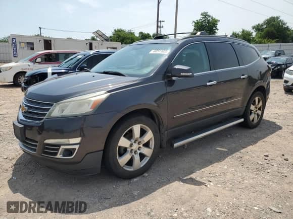 2013 Chevrolet Traverse LTZ with VIN 1GNKVLKD1DJ102457, listed as a Copart auction lot 60511975 with 227,287 mi miles and Clean title. Bid and sale history available at DreamBid. Image 1.