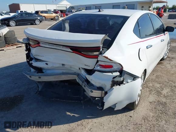 2016 Dodge Dart SXT Sport Blacktop with VIN 1C3CDFFA8GD819642, listed as a IAAI auction lot 43129172 with 170,755 mi miles and . Bid and sale history available at DreamBid. Image 13.