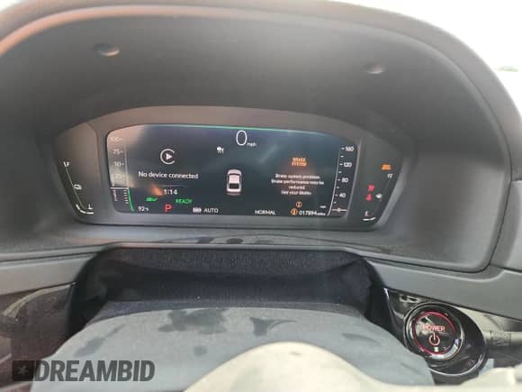 2024 Honda Accord Touring with VIN 1HGCY2F88RA087346, listed as a Copart auction lot 80779655 with 17,894 mi miles and Salvage title. Bid and sale history available at DreamBid. Image 9.