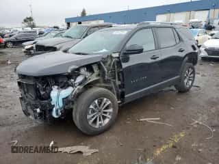 2025 Chevrolet Equinox FWD LT с VIN 3GNAXHEGXSL123094, выставлен на аукционе Copart как лот 46542255 с пробегом 250 миль миль и Чистый • Clean title. История ставок и продаж доступна на DreamBid. Изображение 1.