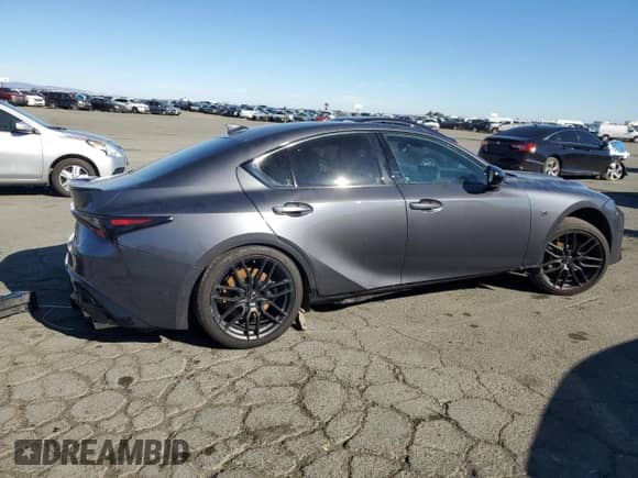 2024 Lexus IS 500 F Sport Performance z VIN JTHAP1D20R5005277, wystawiony jako Copart lot #79099864 z przebiegiem 6 297 mil mil oraz Szkoda całkowita • Salvage title. Historia ofert i sprzedaży dostępna na DreamBid. Obrazek 3.