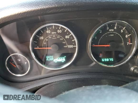 2014 Jeep Wrangler Rubicon with VIN 1C4BJWCG6EL185596, listed as a Copart auction lot 78497654 with 69,875 mi miles and Salvage title. Bid and sale history available at DreamBid. Image 9.