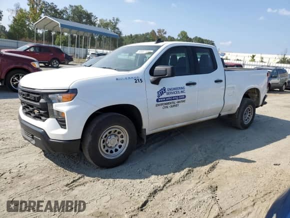 2024 Chevrolet Silverado 1500 Work Truck с VIN 1GCRAAED1RZ168311, выставлен на аукционе Copart как лот 68697334 с пробегом 24 939 миль миль и Списание • Salvage title. История ставок и продаж доступна на DreamBid. Изображение 1.
