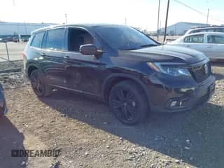 2021 Honda Passport Sport with VIN 5FNYF8H24MB018577, listed as a IAAI auction lot 43337308 with 66,360 mi miles and . Bid and sale history available at DreamBid. Image 1.