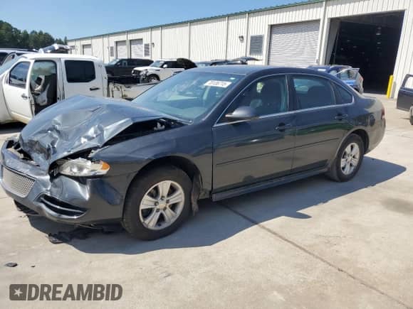 2015 Chevrolet Impala LS с VIN 2G1WA5E38F1132520, выставлен на аукционе Copart как лот 70136715 с пробегом 127 288 миль миль и Списание • Salvage title. История ставок и продаж доступна на DreamBid. Изображение 1.