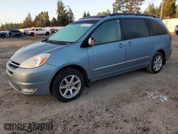 2005 Toyota Sienna XLE z VIN 5TDBA22CX5S042964, wystawiony jako Copart lot #85651825 z przebiegiem 160 045 mil mil oraz Szkoda całkowita • Salvage title. Historia ofert i sprzedaży dostępna na DreamBid. Obrazek 1.
