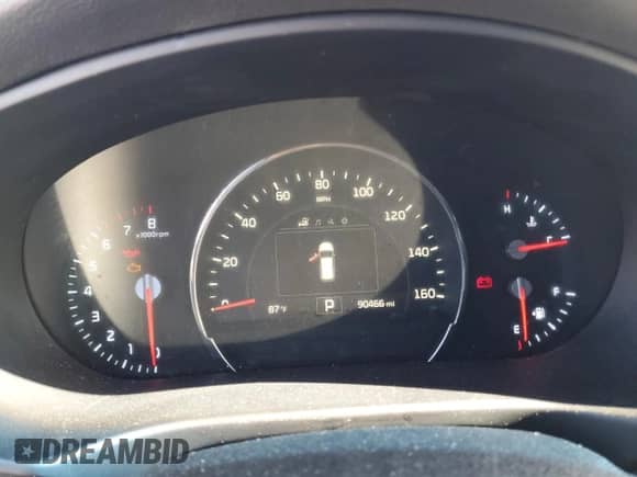 2016 Kia Sorento EX z VIN 5XYPHDA17GG051165, wystawiony jako Copart lot #70700085 z przebiegiem 90 466 mil mil oraz Szkoda całkowita • Salvage title. Historia ofert i sprzedaży dostępna na DreamBid. Obrazek 9.