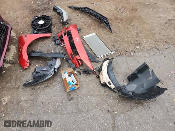 2021 Hyundai Elantra N Line with VIN KMHLR4AF8MU200261, listed as a Copart auction lot 82443345 with 43,861 mi miles and Salvage title. Bid and sale history available at DreamBid. Image 12.