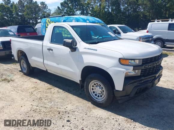 2021 Chevrolet Silverado 1500 Work Truck with VIN 3GCNWAEH7MG363289, listed as a IAAI auction lot 43187757 with 155,175 mi miles and . Bid and sale history available at DreamBid. Image 1.