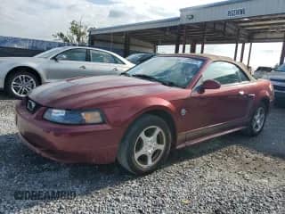 2004 Ford Mustang Deluxe with VIN 1FAFP44484F109180, listed as a Copart auction lot 53024575 with 117,917 mi miles and Salvage title. Bid and sale history available at DreamBid. Image 1.