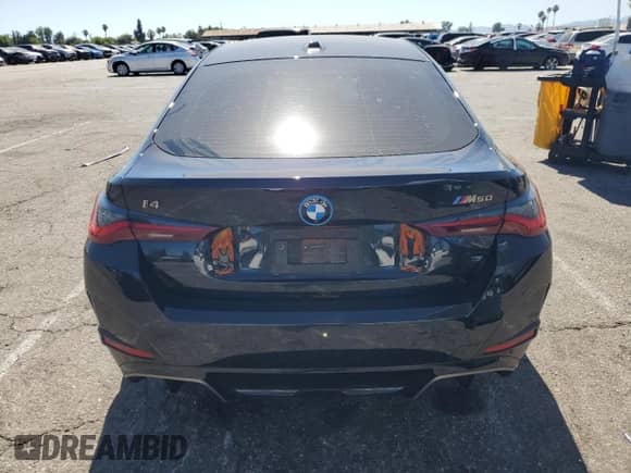 2023 BMW i4 M50 с VIN WBY33AW05PFR39765, выставлен на аукционе Copart как лот 64008725 с пробегом 24 393 миль миль и Списание • Salvage title. История ставок и продаж доступна на DreamBid. Изображение 6.