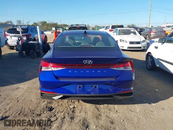 2023 Hyundai Elantra SEL with VIN KMHLS4AG3PU464425, listed as a IAAI auction lot 43472719 with 7,329 mi miles and . Bid and sale history available at DreamBid. Image 16.