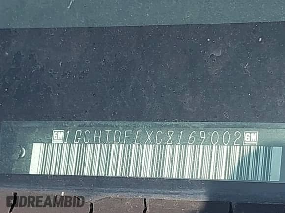 2012 Chevrolet Colorado 2LT with VIN 1GCHTDFEXC8169002, listed as a IAAI auction lot 42991550 with 67,771 mi miles and . Bid and sale history available at DreamBid. Image 9.