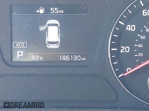 2019 Kia Sorento LX with VIN 5XYPGDA36KG546132, listed as a IAAI auction lot 43161213 with 146,130 mi miles and . Bid and sale history available at DreamBid. Image 16.