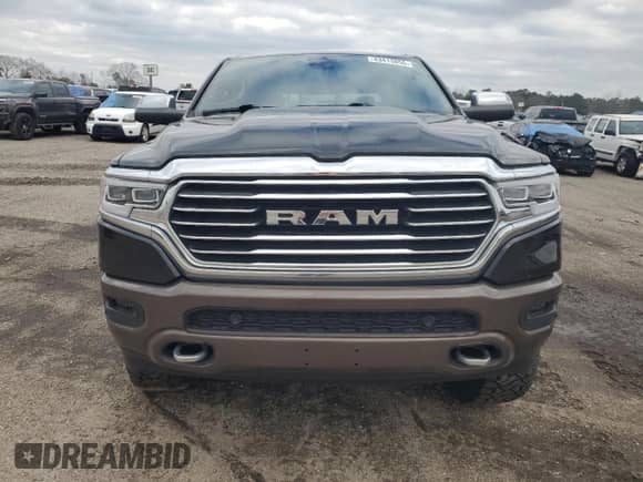 2020 Ram 1500 Longhorn with VIN 1C6SRFKT5LN393744, listed as a Copart auction lot 43413855 with 57,380 mi miles and Non repairable. Bid and sale history available at DreamBid. Image 5.