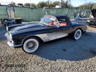 1958 Chevrolet Corvette с VIN J58S108178, выставлен на аукционе Copart как лот 80979374 с пробегом 433 570 миль миль и Списание • Salvage title. История ставок и продаж доступна на DreamBid. Изображение 1.