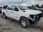 2025 Ram 1500 Warlock with VIN 1C6SRFGP2SN543772, listed as a Copart auction lot 69776535 with 27,959 mi miles and Salvage title. Bid and sale history available at DreamBid. Image 4.