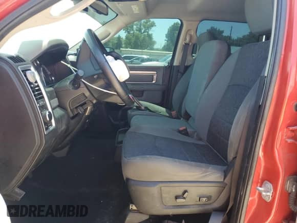 2019 Ram 1500 SLT with VIN 1C6RR7LG0KS596143, listed as a Copart auction lot 56824005 with 111,163 mi miles and Salvage title. Bid and sale history available at DreamBid. Image 7.