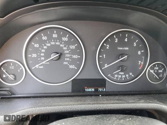 2017 BMW X3 sDrive28i with VIN 5UXWZ7C57H0U47550, listed as a Copart auction lot 56009785 with 104,836 mi miles and Salvage title. Bid and sale history available at DreamBid. Image 9.