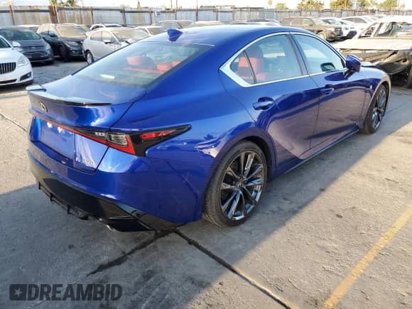 2023 Lexus IS 350 F Sport с VIN JTHGZ1B27P5065495, выставлен на аукционе Copart как лот 80217045 с пробегом 24 445 миль миль и Списание • Salvage title. История ставок и продаж доступна на DreamBid. Изображение 3.