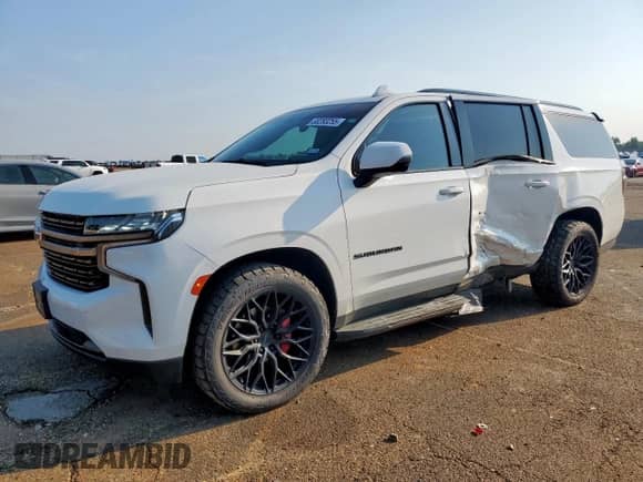 2022 Chevrolet Suburban RST с VIN 1GNSKEKD9NR264182, выставлен на аукционе Copart как лот 80283255 с пробегом 57 374 миль миль и Списание • Salvage title. История ставок и продаж доступна на DreamBid. Изображение 1.
