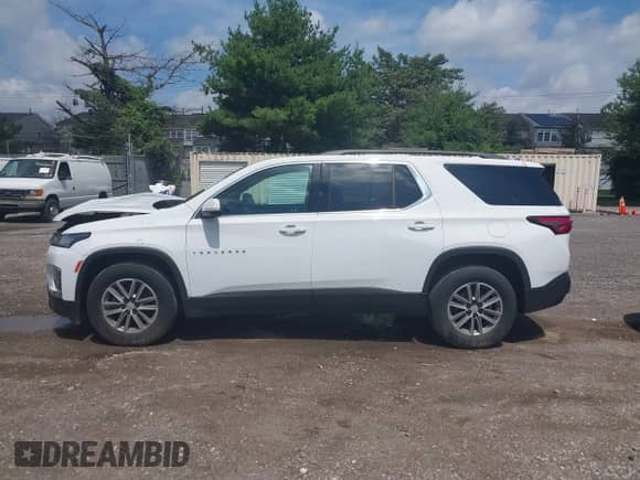 2023 Chevrolet Traverse LT with VIN 1GNEVHKW7PJ205205, listed as a IAAI auction lot 42746902 with 47,791 mi miles and . Bid and sale history available at DreamBid. Image 14.