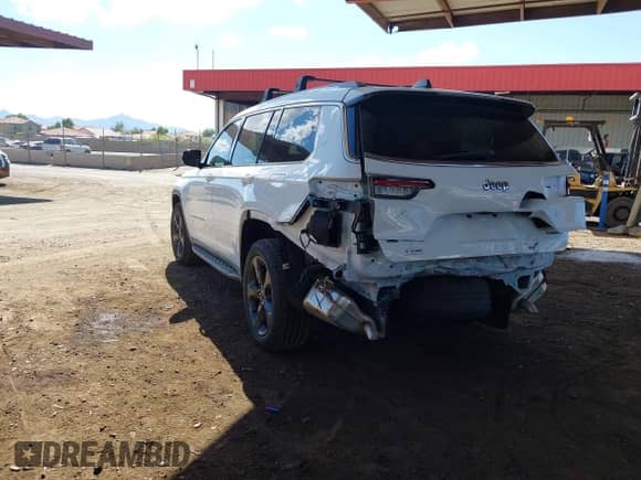 2021 Jeep Grand Cherokee Limited with VIN 1C4RJKBG9M8200117, listed as a IAAI auction lot 43220564 with 56,539 mi miles and . Bid and sale history available at DreamBid. Image 3.