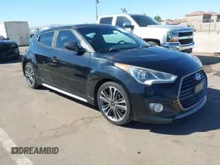 2017 Hyundai Veloster Turbo with VIN KMHTC6AE3HU315926, listed as a IAAI auction lot 43358285 with 111,638 mi miles and . Bid and sale history available at DreamBid. Image 1.