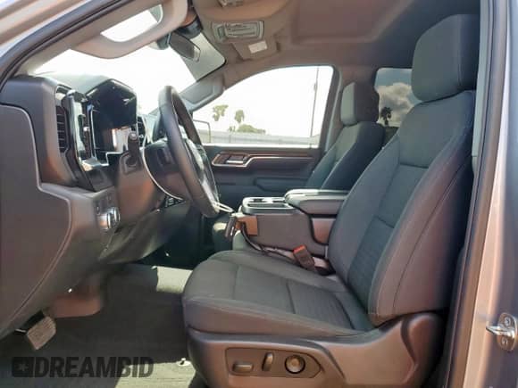 2025 GMC Sierra 1500 Elevation with VIN 3GTPHCEK2SG289089, listed as a Copart auction lot 69990705 with Not provided miles and Salvage title. Bid and sale history available at DreamBid. Image 7.