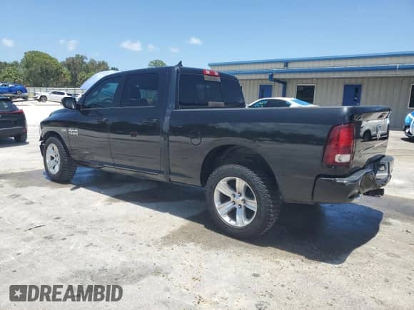 2016 Ram 1500 Sport z VIN 1C6RR6UT5GS107779, wystawiony jako Copart lot #60848035 z przebiegiem 151 959 mil mil oraz Szkoda całkowita • Salvage title. Historia ofert i sprzedaży dostępna na DreamBid. Obrazek 2.