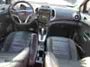 2014 Chevrolet Sonic RS with VIN 1G1JG6SB8E4154496, listed as a Copart auction lot 46096705 with 90,251 mi miles and Salvage title. Bid and sale history available at DreamBid. Image 8.