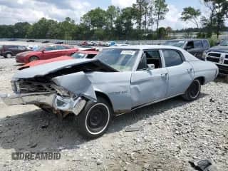 1971 Chevrolet Malibu с VIN 136691R18697, выставлен на аукционе Copart как лот 67020554 с пробегом 73 303 миль миль и Чистый • Clean title. История ставок и продаж доступна на DreamBid. Изображение 1.