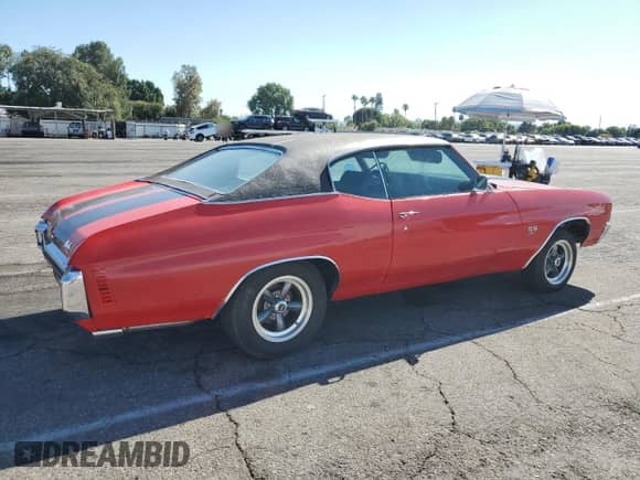 1970 Chevrolet Chevelle с VIN 136370A171745, выставлен на аукционе Copart как лот 80389585 с пробегом Не указан миль и Чистый • Clean title. История ставок и продаж доступна на DreamBid. Изображение 3.