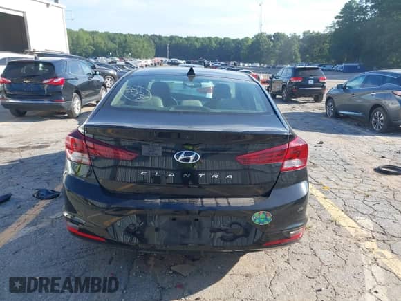 2019 Hyundai Elantra SEL with VIN KMHD84LF5KU875521, listed as a IAAI auction lot 42857151 with 153,150 mi miles and . Bid and sale history available at DreamBid. Image 17.