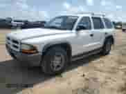 2003 Dodge Durango Sport z VIN 1D4HR38N43F565141, wystawiony jako Copart lot #56426725 z przebiegiem Nie podano mil oraz Szkoda całkowita • Salvage title. Historia ofert i sprzedaży dostępna na DreamBid. Obrazek 1.