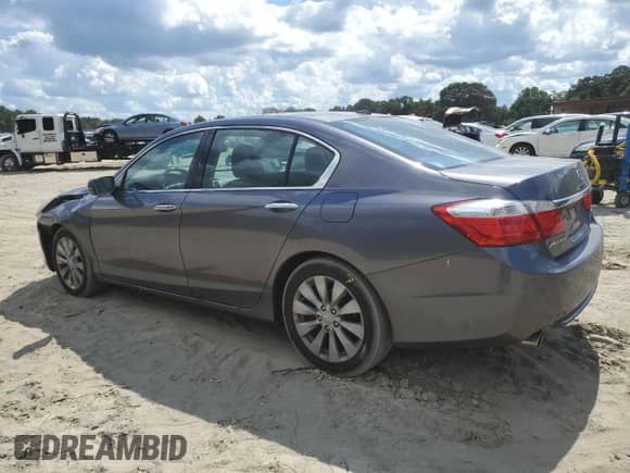 2014 Honda Accord EX-L with VIN 1HGCR3F86EA025764, listed as a Copart auction lot 71101765 with 96,930 mi miles and Salvage title. Bid and sale history available at DreamBid. Image 2.