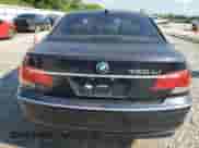 2007 BMW 7 Series 750Li with VIN WBAHN83597DT71653, listed as a Copart auction lot 67342095 with Not provided miles and Clean title. Bid and sale history available at DreamBid. Image 6.
