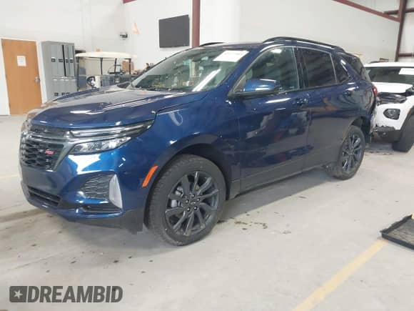 2023 Chevrolet Equinox RS with VIN 3GNAXWEG6PL104800, listed as a IAAI auction lot 42177185 with 63,968 mi miles and . Bid and sale history available at DreamBid. Image 2.