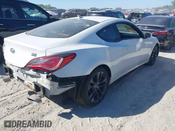 2013 Hyundai Genesis Coupe Premium с VIN KMHHT6KD4DU102148, выставлен на аукционе IAAI как лот 43327601 с пробегом 162 481 миль миль и . История ставок и продаж доступна на DreamBid. Изображение 4.
