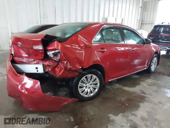 2012 Toyota Camry LE with VIN 4T4BF1FK4CR206233, listed as a IAAI auction lot 43332761 with 192,182 mi miles and . Bid and sale history available at DreamBid. Image 4.
