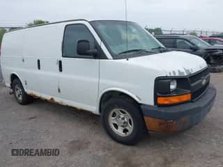 2004 Chevrolet Express Cargo с VIN 1GCFG15XX41150053, выставлен на аукционе IAAI как лот 42236337 с пробегом 135 471 миль миль и . История ставок и продаж доступна на DreamBid. Изображение 1.