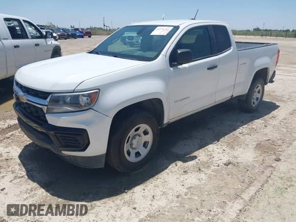 2021 Chevrolet Colorado 2WD Work Truck with VIN 1GCHSBEA2M1184934, listed as a IAAI auction lot 42776763 with 70,594 mi miles and . Bid and sale history available at DreamBid. Image 2.