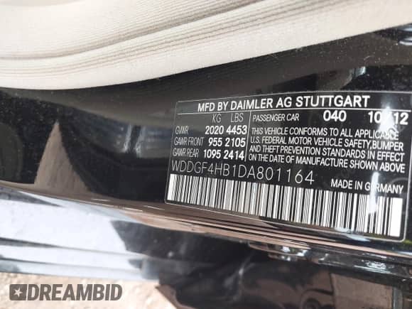 2013 Mercedes-Benz C 250 Sport с VIN WDDGF4HB1DA801164, выставлен на аукционе IAAI как лот 43053763 с пробегом 46 744 миль миль и . История ставок и продаж доступна на DreamBid. Изображение 9.