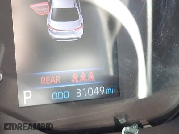 2022 Toyota Corolla L with VIN 5YFDPMAE6NP275271, listed as a IAAI auction lot 42470951 with 31,049 mi miles and . Bid and sale history available at DreamBid. Image 7.