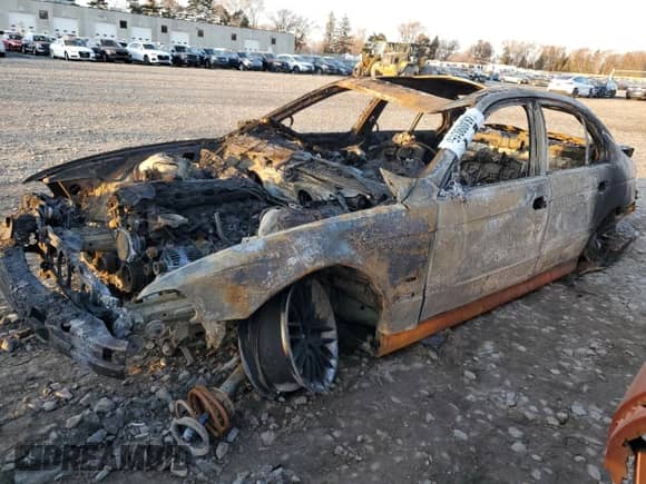 2002 BMW 5 Series 530i with VIN WBADT53432CE93887, listed as a Copart auction lot 48409015 with Not provided miles and Salvage title. Bid and sale history available at DreamBid. Image 1.